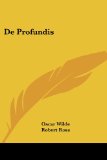 Portada de DE PROFUNDIS