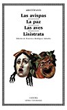 Portada de LAS AVISPAS; LA PAZ; LAS AVES; LISISTRATA