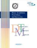 Portada de DICCIONARIO DE TERMINOS MEDICOS (RANM REAL ACADEMIA NACIONAL DE MEDICINA) (ED. EN PAPEL + ELECTRONICA)