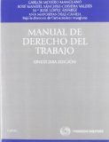 Portada de MANUAL DE DERECHO DEL TRABAJO