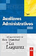 Portada de AUXILIAR ADMINISTRATIVO DEL AYUNTAMIENTO DE LA LAGUNA: TEST