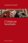 Portada de CRÓNICAS TAURINAS