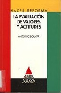 Portada de LA EVALUACION DE VALORES Y ACTITUDES