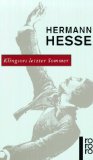Portada de KLINGSORS LETZTER SOMMER