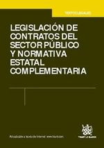 Portada de LEGISLACIÓN DE CONTRATOS DEL SECTOR PÚBLICO Y NORMATIVA ESTATAL COMPLEMENTARIA