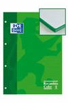 Portada de RECAMBIO OXFORD VERDE 4 ANILLAS A4 80H CUADRICULA 5X5