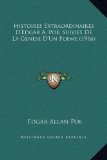 Portada de HISTOIRES EXTRAORDINAIRES D'EDGAR A. POE; SUIVIES DE LA GENESE D'UN POEME (1916)