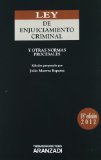 Portada de LEY DE ENJUICIAMIENTO CRIMINAL