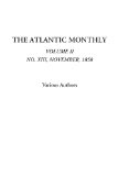 Portada de THE ATLANTIC MONTHLY: VOL. II, NO. XIII, NOVEMBER, 1858: 2