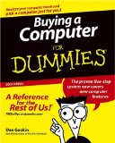 Portada de BUYING A COMPUTER FOR DUMMIES