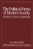 Portada de THE POLITICAL FORMS OF MODERN SOCIETY: BUREAUCRACY, DEMOCRACY, TOTALITARIANISM