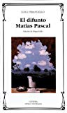 Portada de EL DIFUNTO MATIAS PASCAL