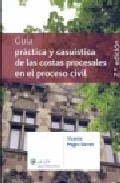 Portada de GUIA PRACTICA Y CASUISTICA DE LAS COSTAS PROCESALES EN EL PROCESOCIVIL