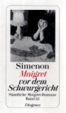 Portada de MAIGRET VOR DEM SCHWURGERICHT
