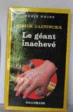 Portada de LE GÉANT INACHEVE