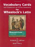 Portada de WHEELOCK'S LATIN GRAMMAR FLASHCARDS