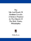 Portada de LIFE AND DEATH OF ABRAHAM LINCOLN