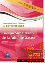 Portada de CUERPO DE SUBALTERNO DE LA ADMINISTRACIÓN DE LA COMUNIDAD AUTÓNOMA DE EXTREMADURA. TEMARIO COMÚN Y TEST - EBOOK