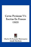 Portada de CARTAS PERSIANAS V1: ESCRITAS EN FRANCES (1821)