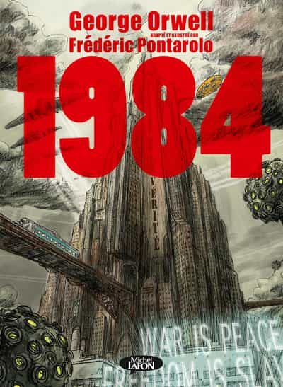 Portada de 1984 ORWELL