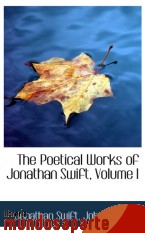 Portada de THE POETICAL WORKS OF JONATHAN SWIFT, VOLUME I