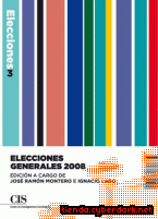 Portada de ELECCIONES GENERALES 2008 - EBOOK