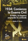 Portada de 1934: COMIENZA LA GUERRA CIVIL, EL PSOE Y LA ESQUERRA EMPRENDEN L A CONTIENDA