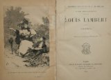 Portada de LOUIS LAMBERT SERAPHITA