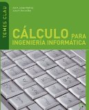 Portada de CÁLCULO PARA INGENIERÍA INFORMÁTICA