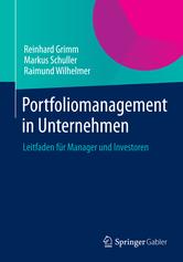 Portada de PORTFOLIOMANAGEMENT IN UNTERNEHMEN