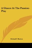 Portada de A GLANCE AT THE PASSION-PLAY