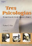 Portada de TRES PSICOLOGIAS. PERSPECTIVAS DE FREUD, SKINNER Y ROGERS