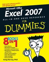 Portada de EXCEL 2007 ALL-IN-ONE DESK REFERENCE FOR DUMMIES