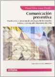 Portada de COMUNICACIÓN PREVENTIVA.