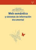 Portada de WEB SEMANTICA Y SISTEMAS DE INFORMACION DOCUMENTAL