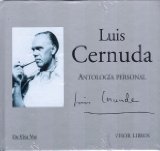 Portada de ANTOLOGIA PERSONAL - LUIS CERNUDA (+CD) (DE VIVA VOZ)