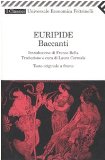 Portada de BACCANTI. TESTO GRECO A FRONTE (UNIVERSALE ECONOMICA. I CLASSICI)