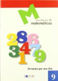 Portada de MATEMATICAS  9 - DIVISIONES POR UNA CIFRA