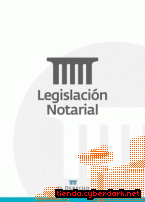 Portada de LEGISLACIÓN NOTARIAL - EBOOK