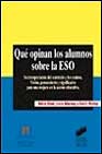 Portada de QUE OPINAN LOS ALUMNOS SOBRE LA ESO: SU INTERPRETACION DEL CURRICLO Y LOS CENTROS: VISION, PENSAMIENTO Y SIGNIFICADO PARA UNA MEJORA EN LA ACCION EDUCATIVA