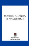 Portada de RICCIARDA: A TRAGEDY, IN FIVE ACTS (1823)