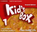 Portada de KID'S BOX FOR SPANISH SPEAKERS LEVEL 1 CLASS AUDIO CDS SECOND EDITION