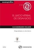 Portada de EL JUICIO VERBAL DE DESAHUCIO