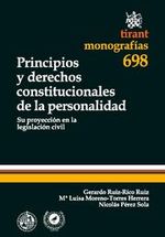 Portada de PRINCIPIOS Y DERECHOS CONSTITUCIONALES DE LA PERSONALIDAD