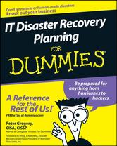 Portada de IT DISASTER RECOVERY PLANNING FOR DUMMIES
