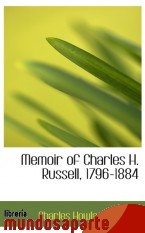 Portada de MEMOIR OF CHARLES H. RUSSELL, 1796-1884