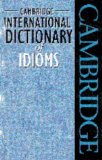 Portada de CAMBRIDGE INTERNATIONAL DICTIONARY OF IDIOMS