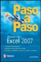 Portada de EXCEL 2007 PASO A PASO