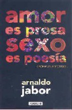 Portada de AMOR ES PROSA, SEXO ES POESÍA (EBOOK)