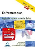 Portada de ENFERMERAS/OS  DE LA AGENCIA VALENCIANA DE SALUD. SIMULA CROS DE EXAMEN Y SUPUESTOS PRACTICOS
